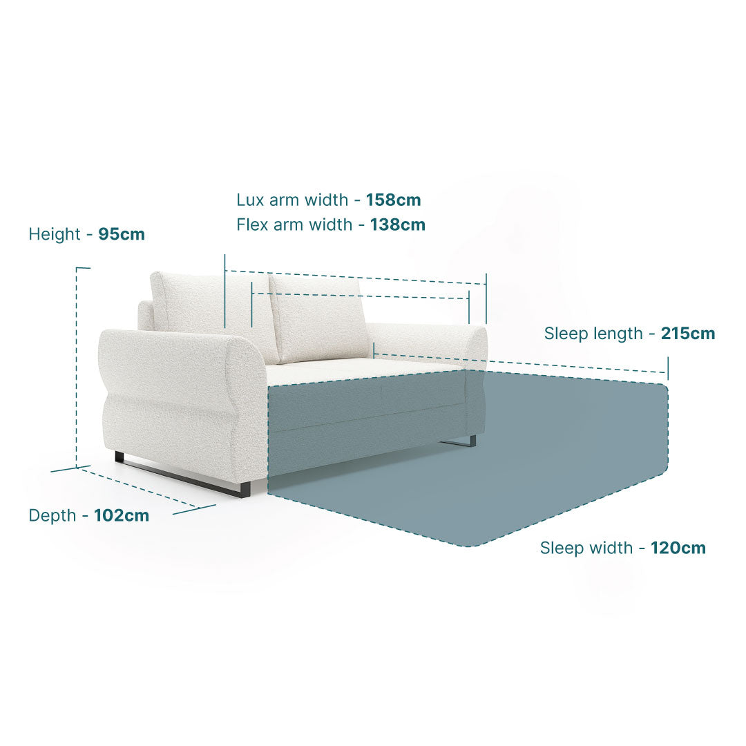 The Sleepahh 2 Seater Sofa Bed