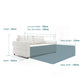 The Sleepahh® 3 Seater Sofa Bed